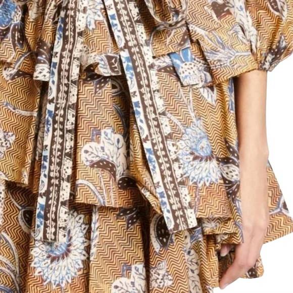 NEW ULLA JOHNSON gisele dress in oleander - Picture 2 of 2